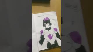 Frieze drawing singhsiblingslife art animeart freiza [upl. by Nivrae]