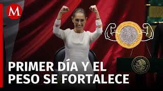 El peso se aprecia al inicio del gobierno de Claudia Sheinbaum [upl. by Purcell157]