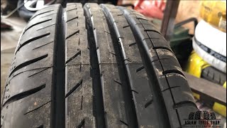 YOKOHAMA BLUEARTHGT AE51 SUZUKI SWIFT TYRES CHANGE PRICE IN KARACHI PAKISTAN 🇵🇰 [upl. by Perusse]