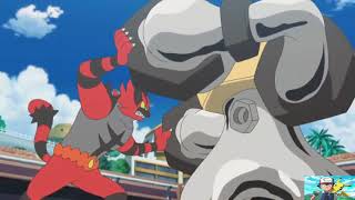 Torracat evolves into Incineroar  Episode 145  Pokemon Sun and Moon AMV [upl. by Terb232]