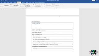 Kako napraviti sadržaj u Wordu [upl. by Narmi]