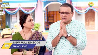 FULL EPISODE 4203 Bhide ko Aaya Bura Sapna Taarak Mehta Ka Ooltah Chashmah  तारक मेहता [upl. by Ialocin]