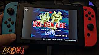 Golden Axe  I think this game holds up very well  Nintendo Switch handheld gameplay [upl. by Ahsenat277]