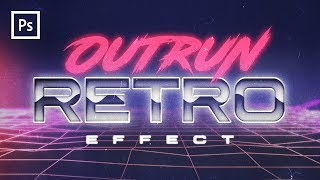 Photoshop Tutorials  80s Retro Text Effect [upl. by Aurelius376]