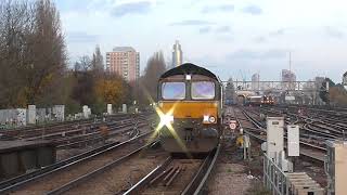 Trains at Clapham Junction  Britains Busiest Railway Station 2018 [upl. by Pardew]