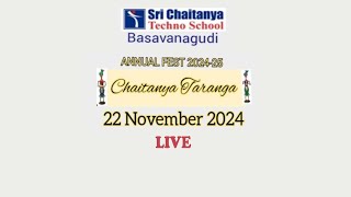 CHAITANYA TARANGA  SRI CHAITANYA TECHNO SCHOOL  LIVE [upl. by Wall]