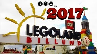 LEGOLAND Billund Whats New in 2017 [upl. by Nylhtac]