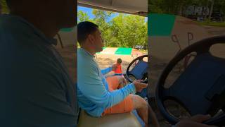 Golf Cart Prank Leaving Our Son at the Park short shorts shortvideo [upl. by Childs]