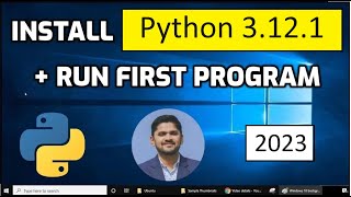 How to install Python 3121 on Windows 10 [upl. by Yblehs]