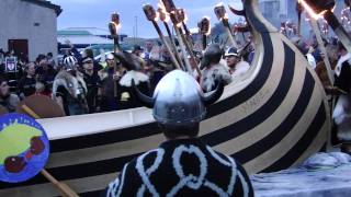 2011 Scalloway Fire Festival Tall Ships 6  Singing at GalleyMP4 [upl. by Dode]