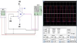 OPERATIONALAMPLIFIER  OPEN LOOP CONFIGURATION  MULTISIM TUTORIAL [upl. by Stacey727]