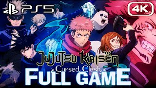 Jujutsu Kaisen Cursed Clash  FULL GAME Walkthrough PS5 4K No Commentary [upl. by Ytsim]