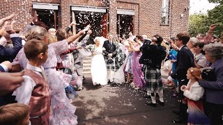 Super hero Wedding at Sherbrooke Castle Glasgow  Rhona And Steven [upl. by Lednyc]