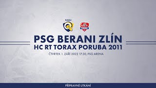 ZÁZNAM  PSG Berani Zlín  HC RT Torax Poruba [upl. by Pedersen]