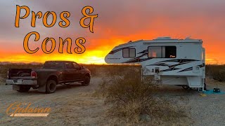 Living Fulltime in a Truck Camper  Pros and Cons [upl. by Clarisa646]