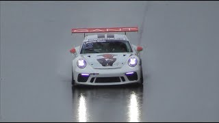 Porsche GT3 RS  Training in the Rain  Lechner Racing Test Weekend  Red Bull Ring [upl. by Vogeley]