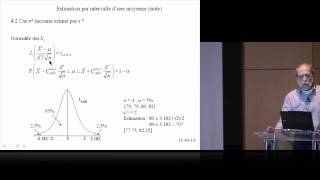 SG2  4Estimation par intervalle dune moyenne [upl. by Ahtnams]