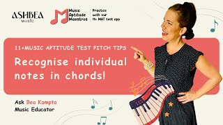 Recognise Individual Notes in Chords  11Music Aptitude Test MAT Texture Tutorial and Tips [upl. by Snoddy276]