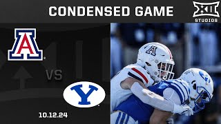 Arizona vs BYU Condensed Game  2024 Big 12 Football [upl. by Penoyer771]