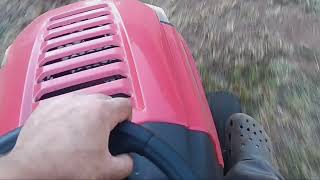 TroyBilt Bronco 42 New drive belt slipping [upl. by Eihcir]