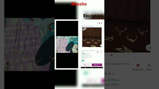 Meesho reality vs exception viralvideo ytviral ytshorts trending onlineshopping meesho [upl. by Mcnelly]