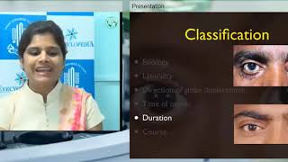 LiveWebinar  Evaluation of Proptosis Dr Swathi Kaliki [upl. by Ahtanoj]