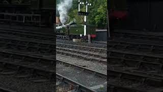 Hagley Hall Leaving Shed At Bewdley [upl. by Cordelia]