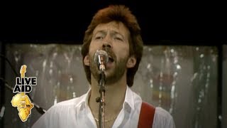 Eric Clapton  White Room Live Aid 1985 [upl. by Novihs296]