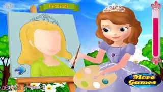 SOFIA THE FIRST  Princess Sofia the Painter  New English Episode  Disney Princess Game [upl. by Thorlay]