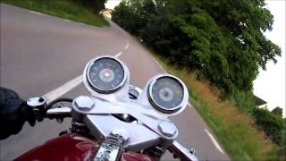 A ride on a Norton 650SS Dominator [upl. by Aiclef]