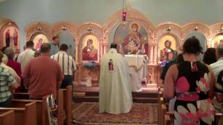 Maronite Liturgy at St Ann Melkite Catholic Church in Waterford CT [upl. by Wasserman199]