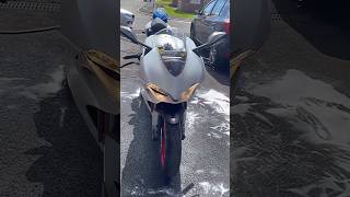 White DUCATI PANIGALE 959 AKRAPOVIČ Exhaust Sound🔥ducati panigale 959 exhaustsound shorts [upl. by Schriever107]