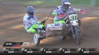 World Sidecarcross Championship GP Kramolin RACE 1 [upl. by Aredna]