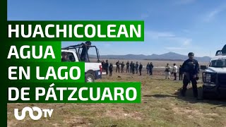 Detectan en operativo 6 puntos de huachicoleo de agua en Pátzcuaro [upl. by Camile]