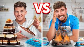 Cooking Challenge vs MrBeast [upl. by Atreb2]