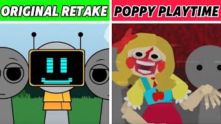 Incredibox Sprunki Retake but POPPY PLAYTIME 4  Normal vs Horror Version New Mod [upl. by Geffner211]