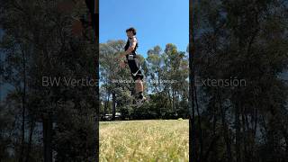 BW Vertical Jump 2P from Triple Extensión CounterMovement power plyometrics pliometria rugby [upl. by Map165]