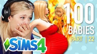 Single Girl Burns Down Her Home In The Sims 4  Part 22 [upl. by Vanny]