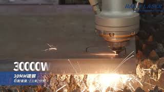 30kW Laser Cutting — Stainless steel amp Carbon steel [upl. by Ricardama]