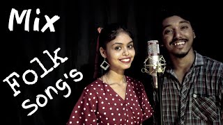 Mix Bengali Folk Songs  cover song  shilpi musical [upl. by Ricca]