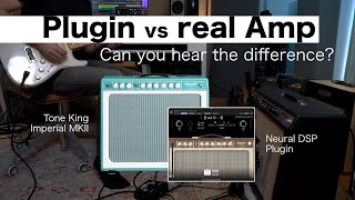 VIRTUAL vs REAL Tone King Imperial MKII vs Neural DSP plugin [upl. by Ahseihs361]