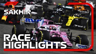 2020 Sakhir Grand Prix Race Highlights [upl. by Ramsey]