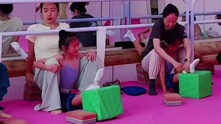 A painful flexibility training course for dance majors [upl. by Einnoj]