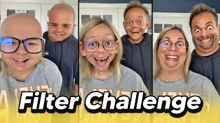 Funny Filter Challenge Hilarious Reactions [upl. by Woo]