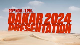 🇪🇸 Presentación oficial del Dakar2024 [upl. by Groscr]