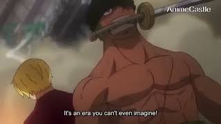 Sanji vs Gueen Full Fight [upl. by Terza]