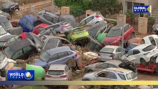 Death toll hits 205 after flash flooding caused devastation in Spain rescue operation continues [upl. by Aikaj]