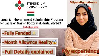 Stipendium Hungaricum Scholarship 20242025 Apply now ‼️ [upl. by Boonie]