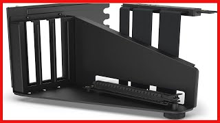 NZXT Vertical GPU Mounting Kit  ABRH175B1175 mm PCIe 40x16 Riser Cable  GPU Holder  Sturdy [upl. by Cade]