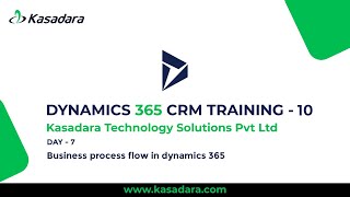 Business process flow in dynamics 365  D365 CRM Training  Part 10 [upl. by Parry]